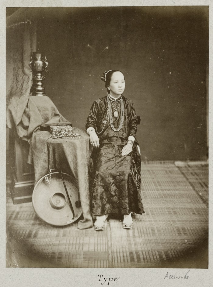 Chân dung một phụ nữ Việt Nam năm 1888.